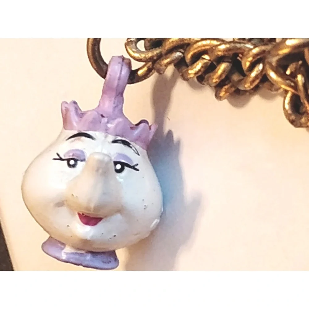 RARE Vintage 1991 Beauty and the Beast Disney Bracelet Kidcore Deadstock Retro